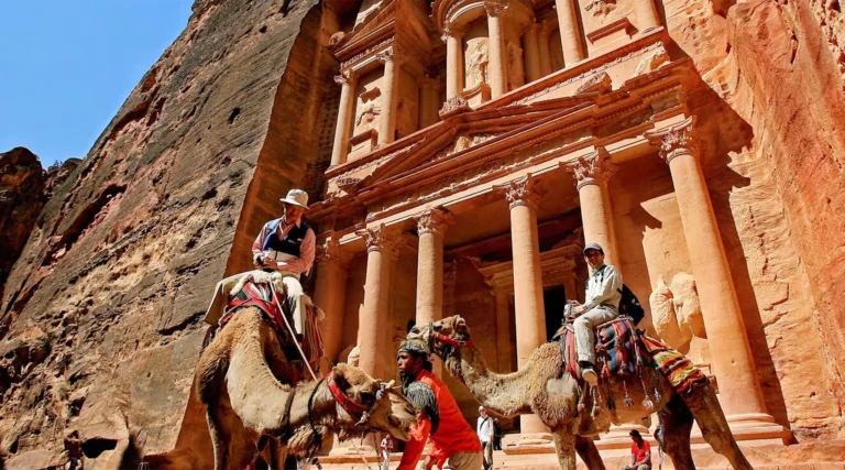 Treasury with Camels
