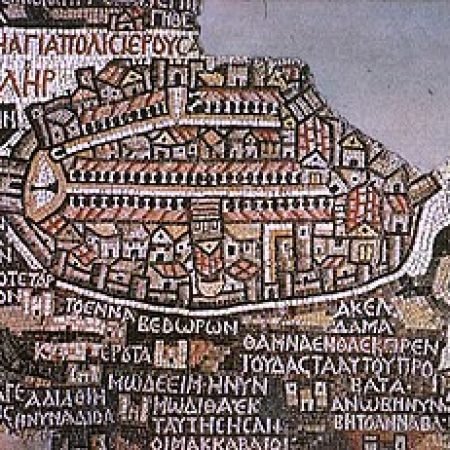 Madaba Map at St George's Church