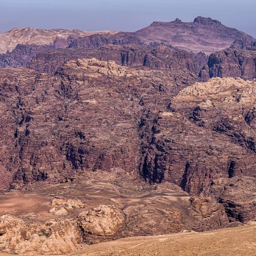 Petra Mountains - Al-Sharah mountain range