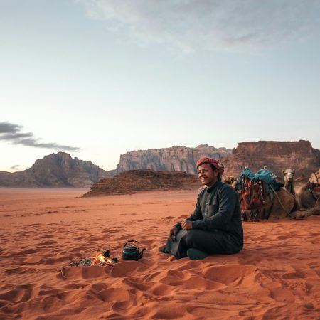 Tea at Wadi Rum